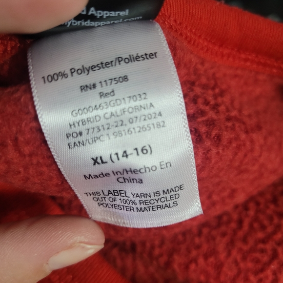 Disney Red Nightmare Before Christmas Sweatshirt - Picture 6 of 6